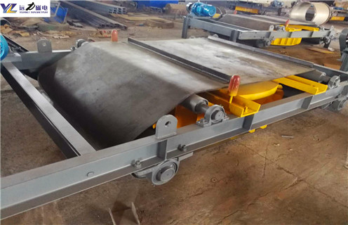 帶式強磁除鐵器，帶式強磁永磁除鐵器工作原理工作原理_帶式強磁永磁除鐵器工作原理構造選型_廠家