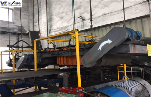 自卸式電磁除鐵器，廣西自卸式電磁除鐵器工作原理_規格型號_廣西自卸式電磁除鐵器工作原理工作原理及內部結構
