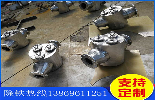 管道式永磁除鐵器，湖南管道式永磁除鐵器_遠力湖南管道式永磁除鐵器應用安裝示意圖型12000高斯_可定制工作原理