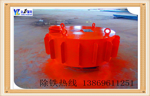 盤式永磁除鐵器，河南盤式永磁除鐵器_河南盤式永磁除鐵器廠家工作原理及內部結構