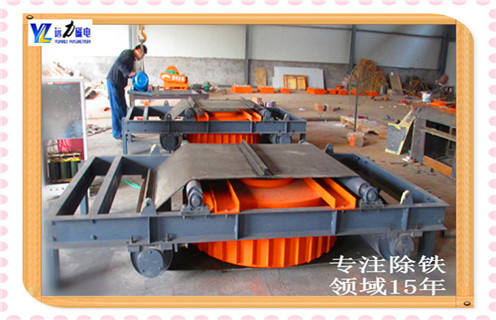自卸式電磁除鐵器，浙江礦用自卸式電磁除鐵器設備_浙江礦用自卸式電磁除鐵器設備有哪些_型號及工作視頻 