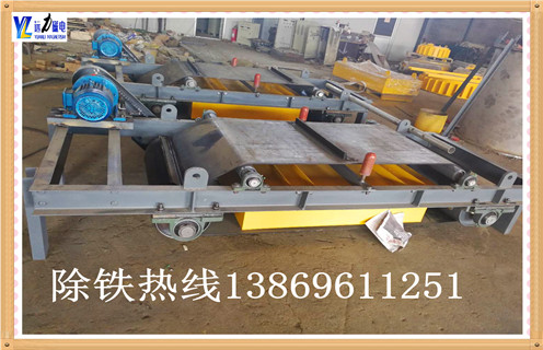 電磁自卸除鐵器，遼寧電磁自卸式除鐵器技術參數工作視頻_國家標準_遼寧電磁自卸式除鐵器技術參數訂做配電箱型號